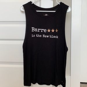Barre is the new black tank top